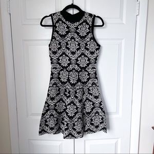 Xhilaration Patterned Fit and Flare Dress